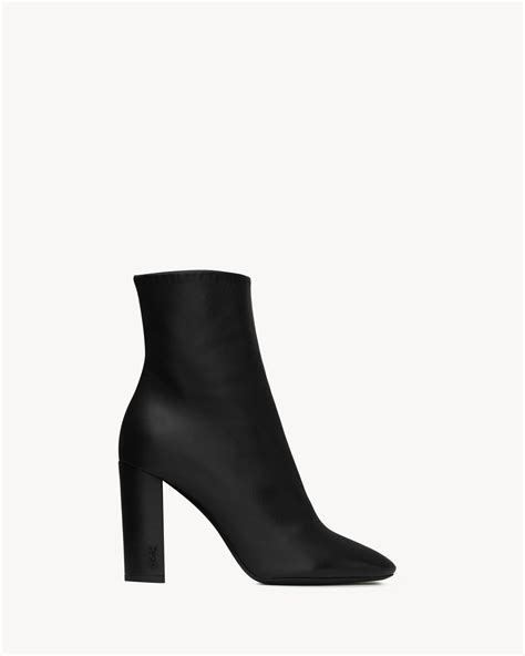 ysl piton boots|SAINT LAURENT Lou leather ankle boots .